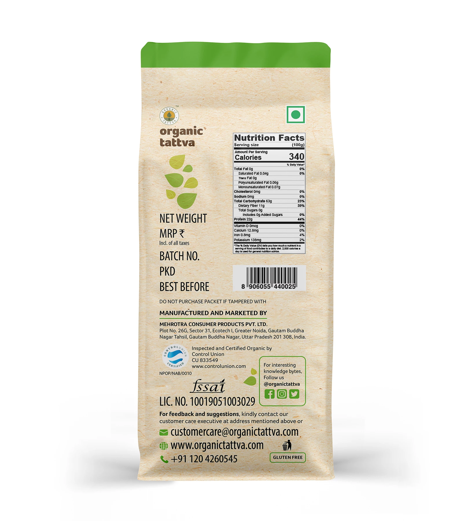 Organic Tattva Organic Moong Dal Yellow Split, 500 g-3.webp